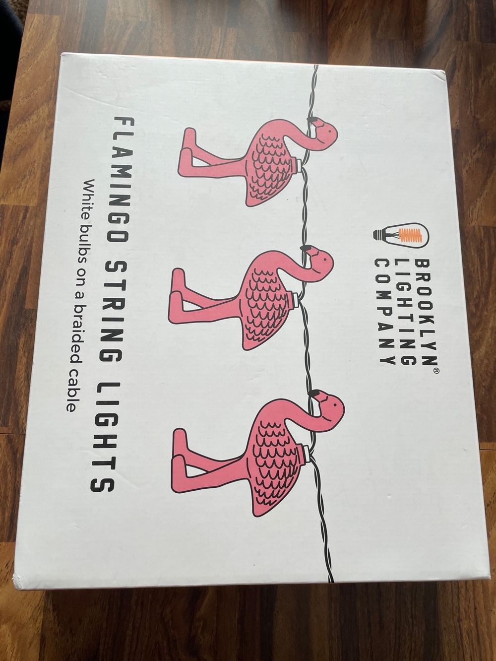 Flamingo String Lights-NWT